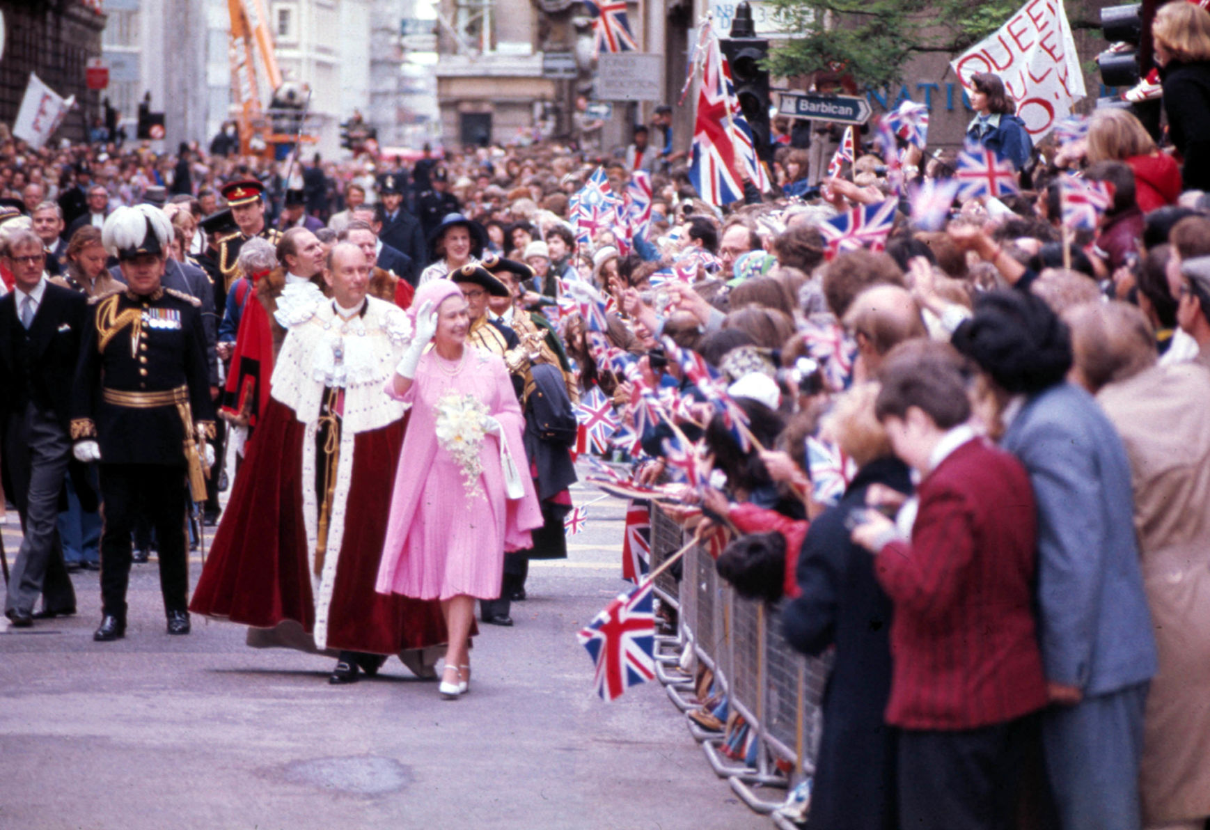 1977: Queen Elizabeth II